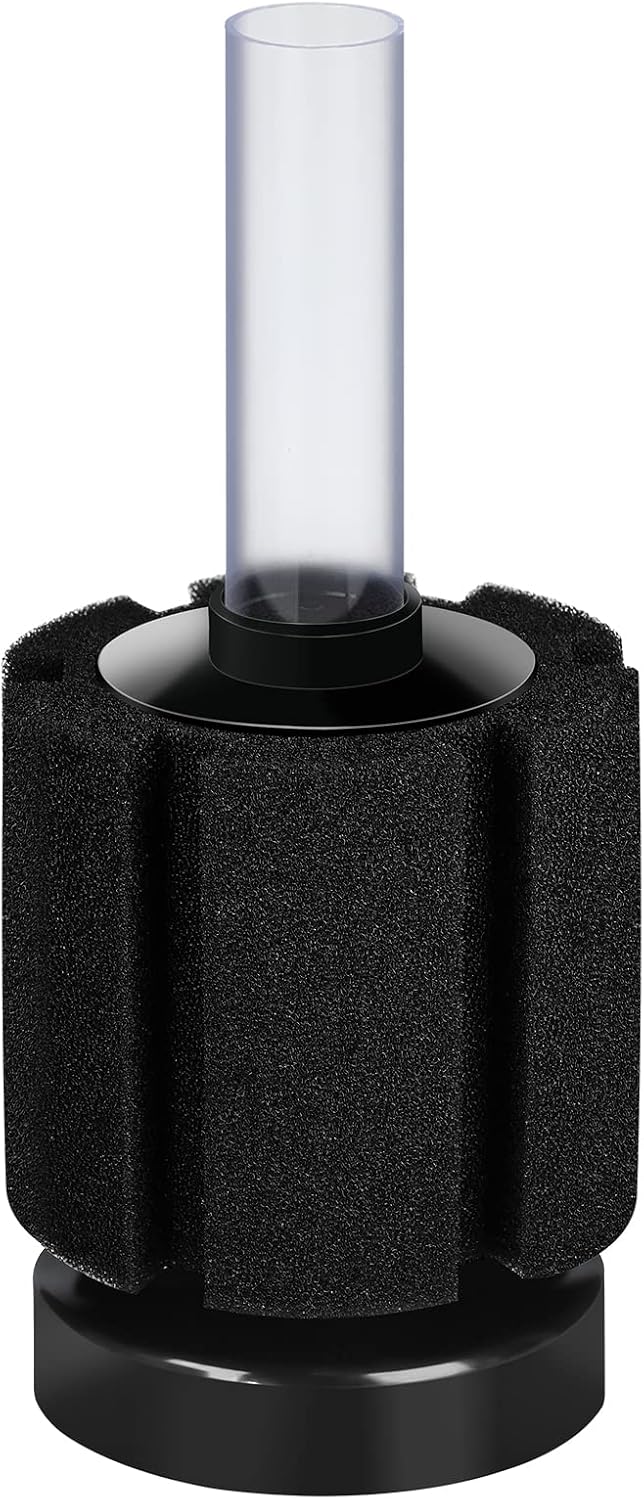 Aquarium Bio Sponge Filter Breeding Fry Betta Shrimp Nano Fish Tank (Small up to 10Gal)