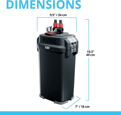 407 Perfomance Canister Filter - for Aquariums up to 100 Gallons - Aquarium Canister Filter | Aquarium Canister Filter