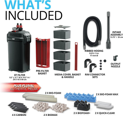 407 Perfomance Canister Filter - for Aquariums up to 100 Gallons - Aquarium Canister Filter | Aquarium Canister Filter